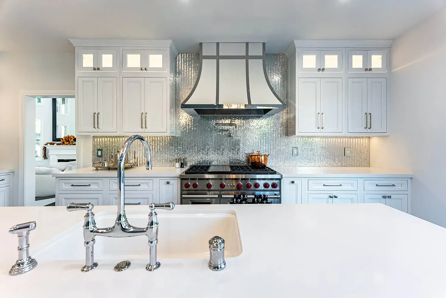 Stoll Hood kitchen counter and cabinets